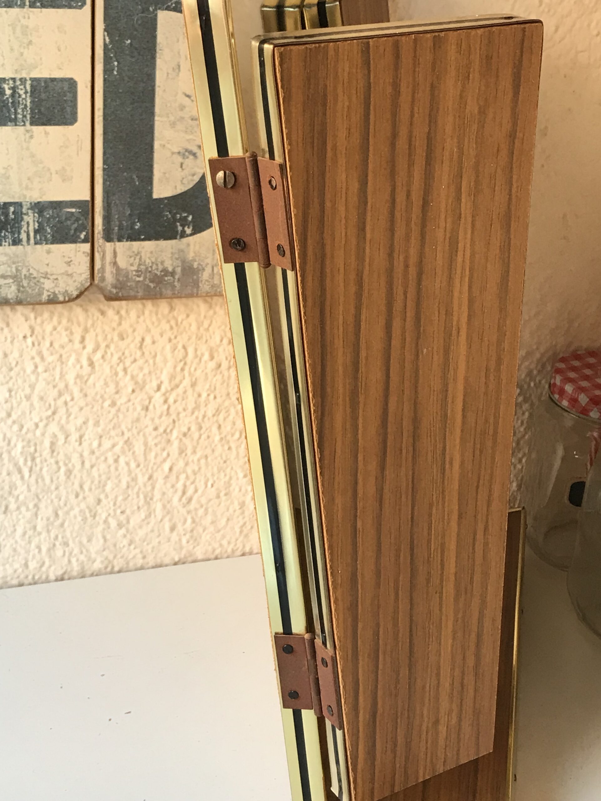 Espejo tríptico vintage mid century - Imagen 11